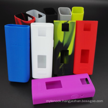 2016 New Product Cuboid Mini 80W Silicone Cigarette Rubber Case/Skin/Sleeve/Cover/Enclosure/Decal/Wrap for Cuboid Kit Wholesale with Multi Color Choice